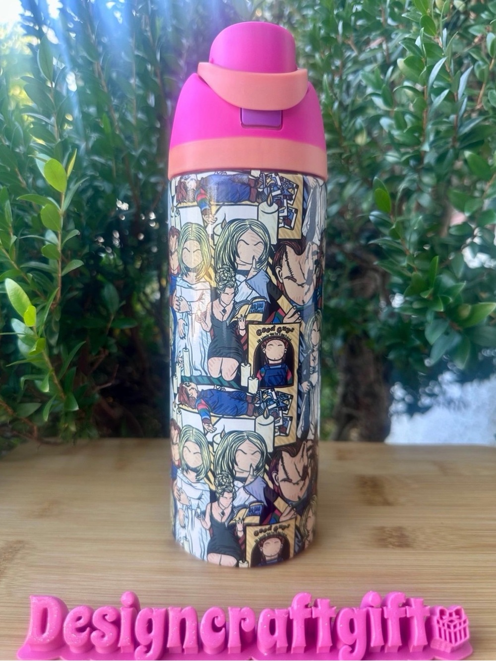 24oz Chucky Water Bottle